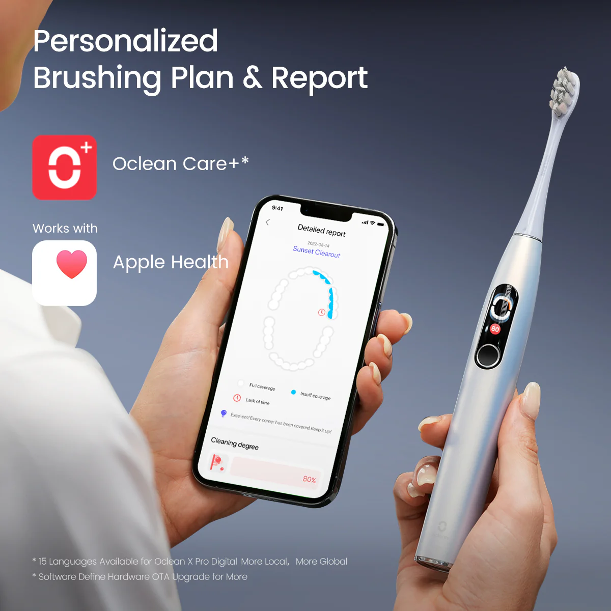 Oclean X Pro Digital Sonic Toothbrush - Image 5